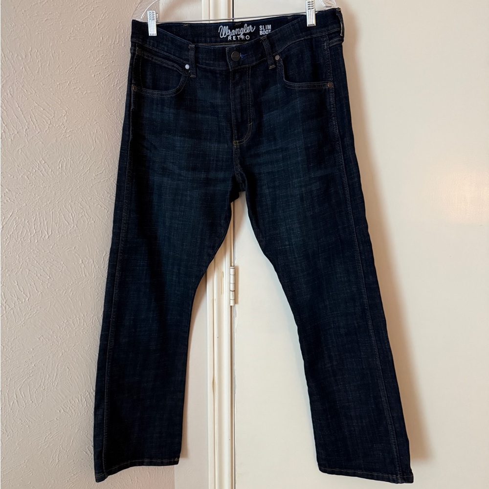 Wrangler Retro Slim Boot Straight Jeans - 34x30